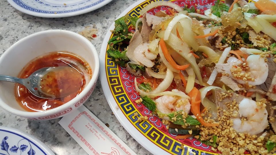 Shrimp Pork and Jelly Fish Salad